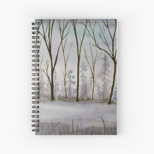 Item preview, snowy forest in winter time designed and sold by Marco Varrone.