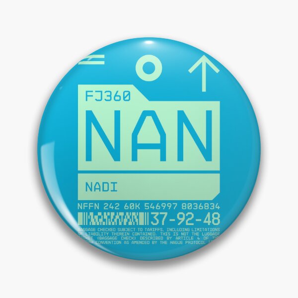 Item preview, Luggage Tag C - NAN Nadi Fiji designed and sold by VoodooCircus.