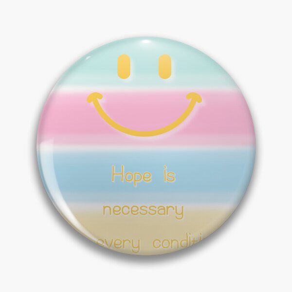 Item preview, smile,Hope is necessary in every condition,Striped pastel tone designed and sold by zzzozzo.