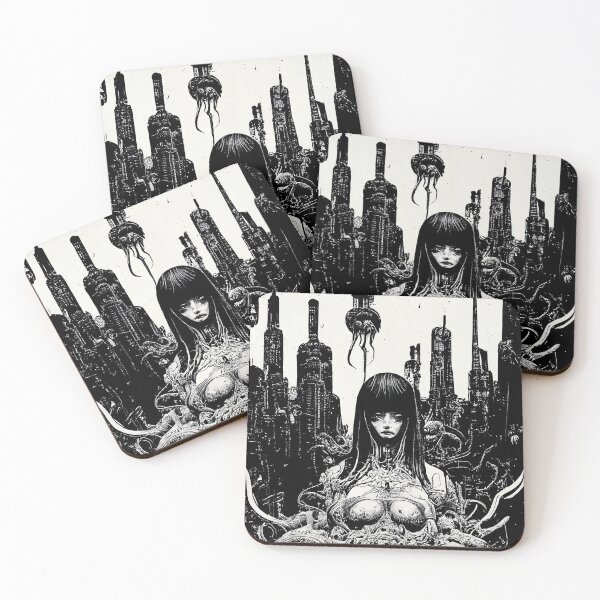 Item preview,  Black Metal Goddess of the Baphomet Magic and the Samurai of Fire and Ice designed and sold by esotericorigins.