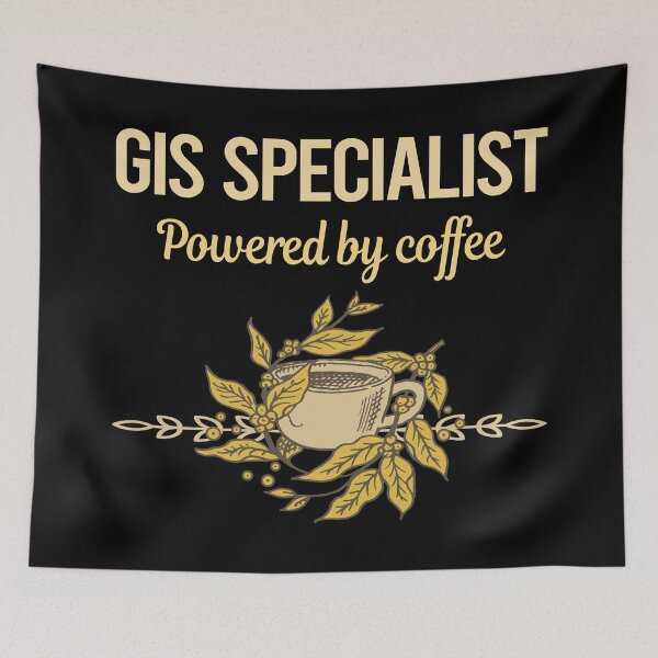 Item preview, Powered By Coffee Gis Specialist designed and sold by toniabrendaom.