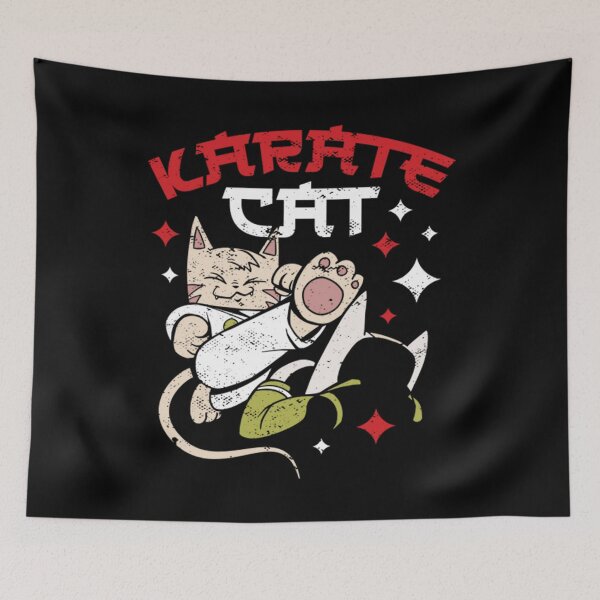Item preview, Vintage Funny Karate Cat Meme designed and sold by Trostberger.