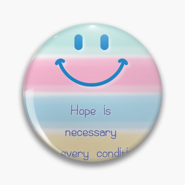 Item preview, smile,Hope is necessary in every condition,Striped pastel tone designed and sold by zzzozzo.