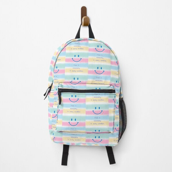 Item preview, smile,Hope is necessary in every condition,Striped pastel tone designed and sold by zzzozzo.