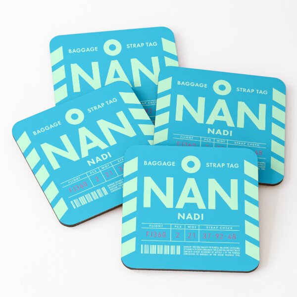 Item preview, Luggage Tag D - NAN Nadi Fiji designed and sold by VoodooCircus.
