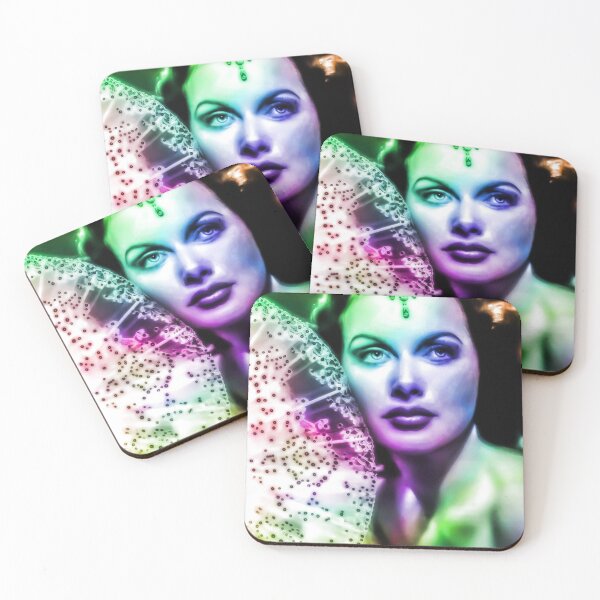 Item preview, Heddy Lamar poster, Vintage Hollywood Cinema Print designed and sold by Gaynor Burrows.