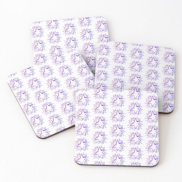 Item preview, Blue star handpainted | Drawn blue star  designed and sold by lausn.