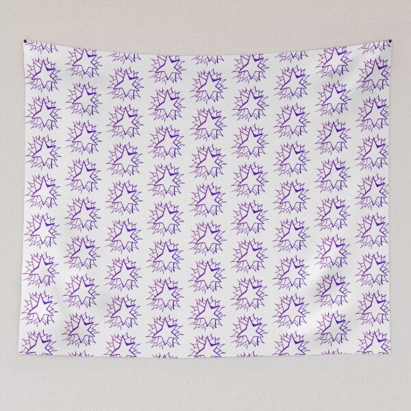 Item preview, Blue star handpainted | Drawn blue star  designed and sold by lausn.
