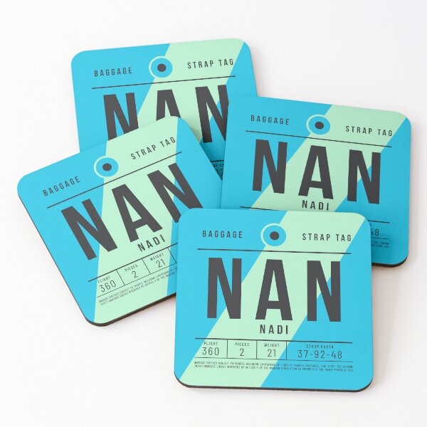 Item preview, Luggage Tag E - NAN Nadi Fiji designed and sold by VoodooCircus.