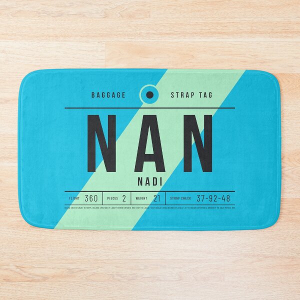 Item preview, Luggage Tag E - NAN Nadi Fiji designed and sold by VoodooCircus.