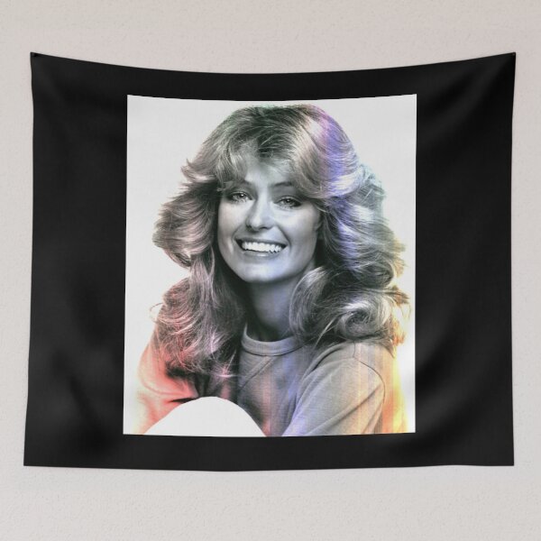Item preview, Farah Fawcett poster, Vintage Hollywood Cinema Print designed and sold by Gaynor Burrows.