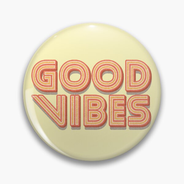 Item preview, Orange Red Distressed Stripes 3D Retro Vintage Sans Serif Display Typography Good Vibes Quotes designed and sold by Cawaiico.