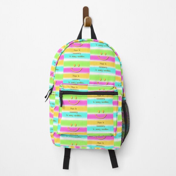 Item preview, smile,Hope is necessary in every condition,Fluorescent stripes designed and sold by zzzozzo.