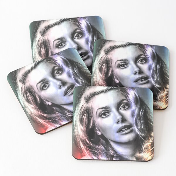 Item preview, Catherine Deneuve poster, Vintage Hollywood Cinema Print designed and sold by Gaynor Burrows.