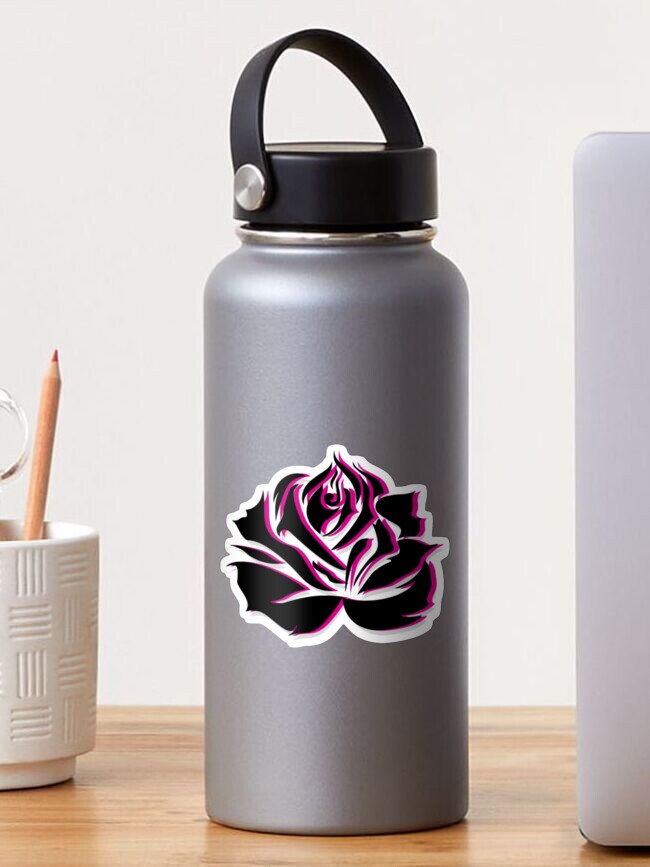 Thumbnail 1 of 3, Sticker, Logo - rose designed and sold by DarkRosePress.