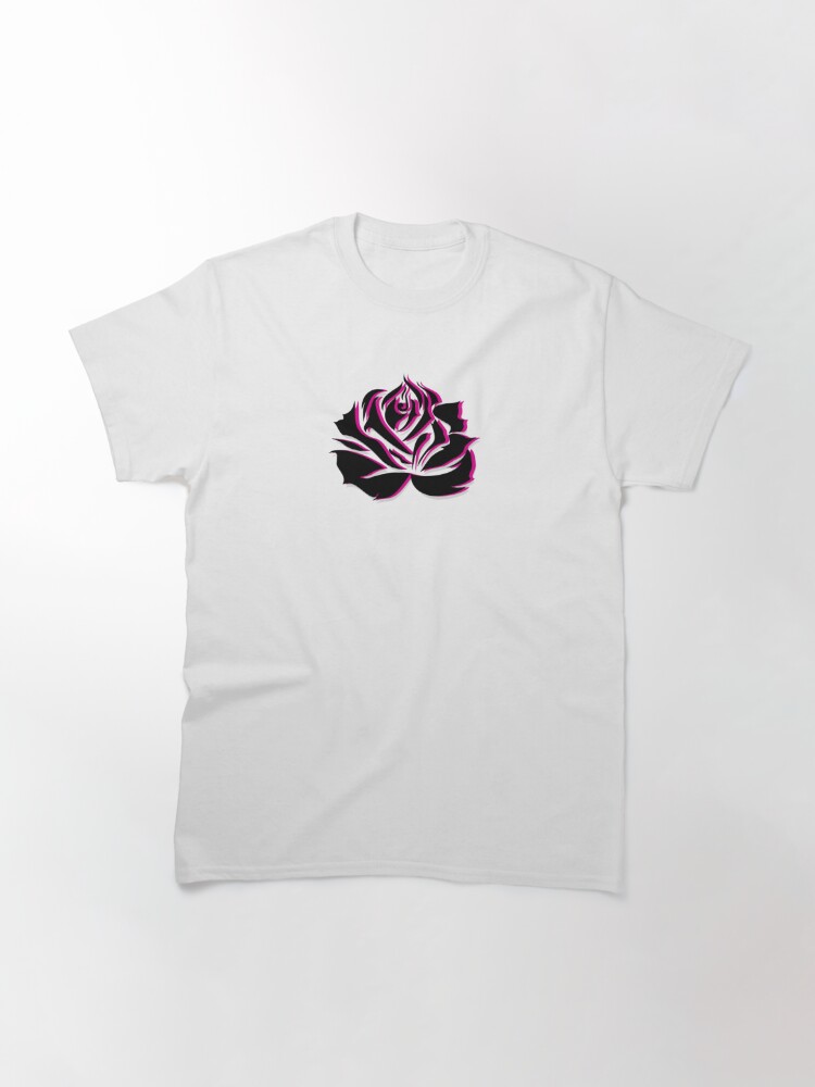 Classic T-Shirt, Logo - rose designed and sold by DarkRosePress