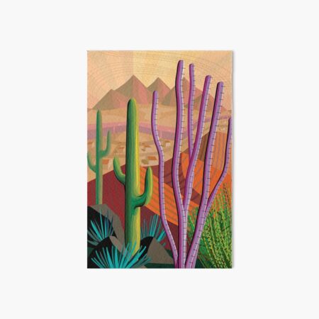 Tucson Art Board Print