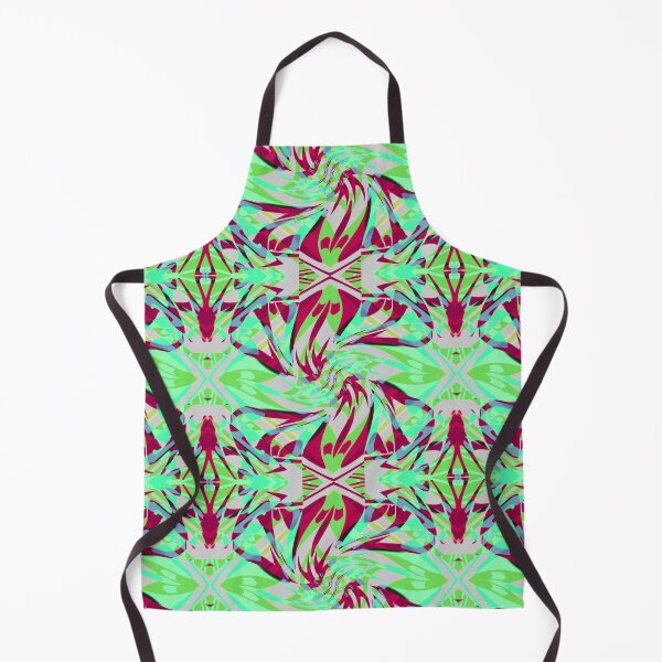 Item preview, Windmills Abstract Digital Art Green and Maroon designed and sold by AraljanFusion.