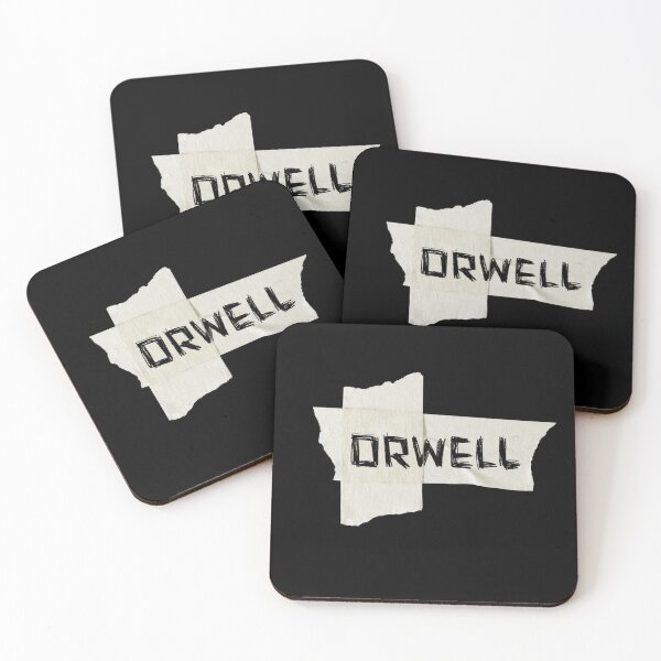 Item preview, Orwell, Tape, George Orwell designed and sold by badlydrawnbabe.