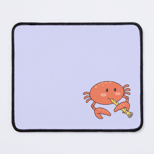 Item preview, Crab playing the clarinet designed and sold by orangerein.