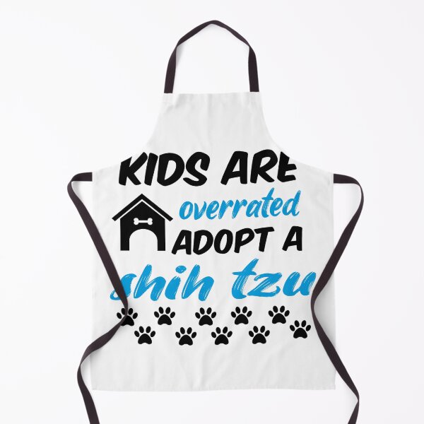 Item preview, kids are overrated adopt a shih tzu designed and sold by randomdogshirt.