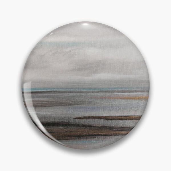 Item preview, in love with the sea! Sea picture of the North Sea at low tide painted on canvas designed and sold by Anke Franikowski.