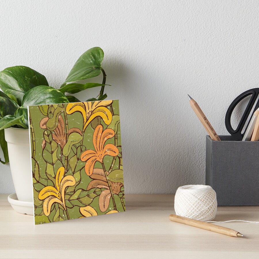 Item preview, Art Board Print designed and sold by MeganLIN.