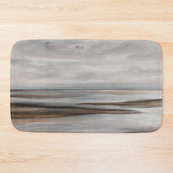 Item preview, in love with the sea! Sea picture of the North Sea at low tide painted on canvas designed and sold by Anke Franikowski.