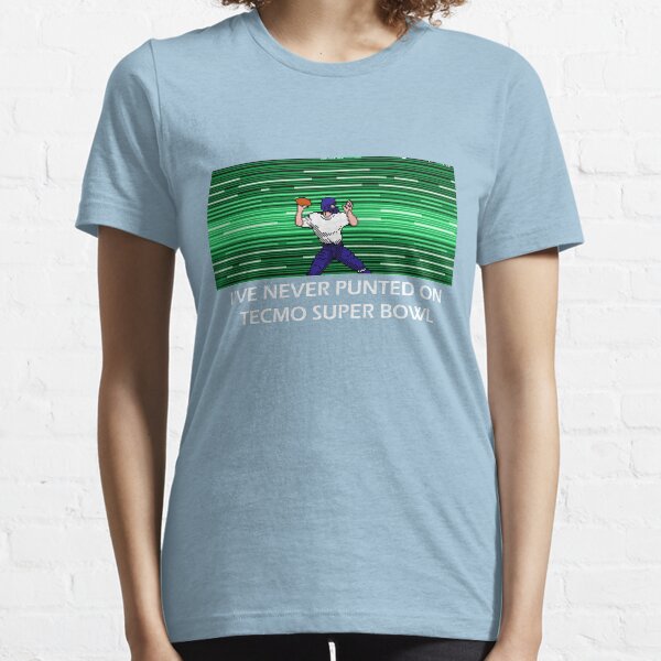 NES Super Bowl de Nintendo Tecmo que nunca puse Camiseta esencial