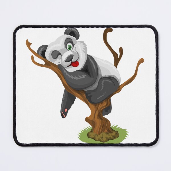 Item preview, Panda Sleeping on tree | Funny panda tee designed and sold by ZqkDesign.