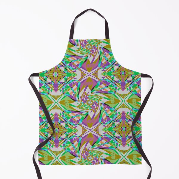 Item preview, Windmills Abstract Digital Art Green Purple designed and sold by AraljanFusion.
