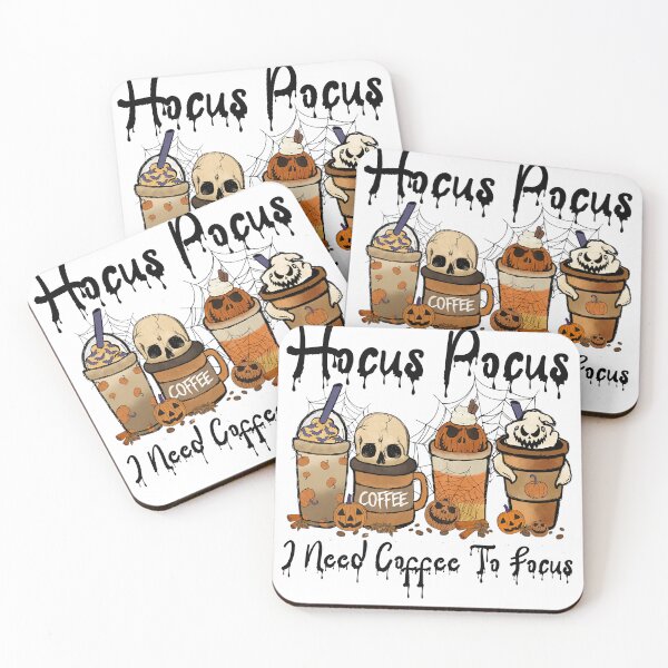 Item preview, Hocus Pocus I Need Coffee To Focus / Halloween Coffee Lover  designed and sold by my-pro-designer.