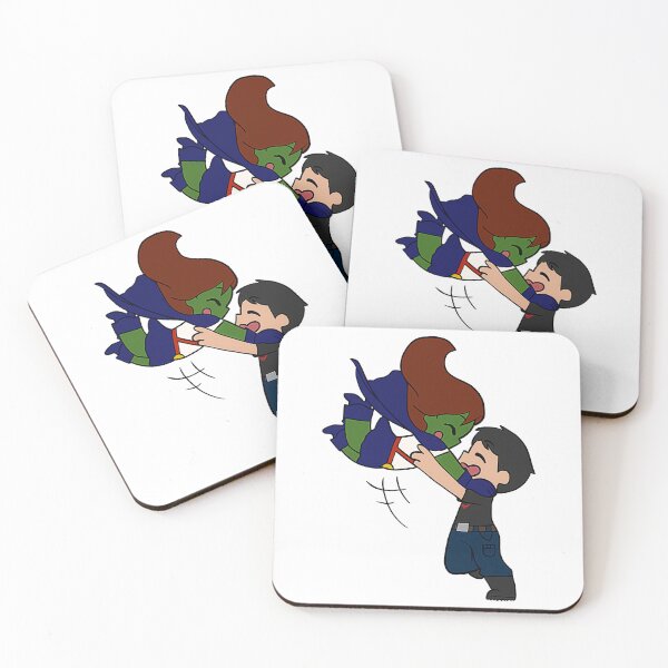 Item preview, Who Loves Movie Young Justice Supermartian Cute Photographic designed and sold by NormanchapmArts.