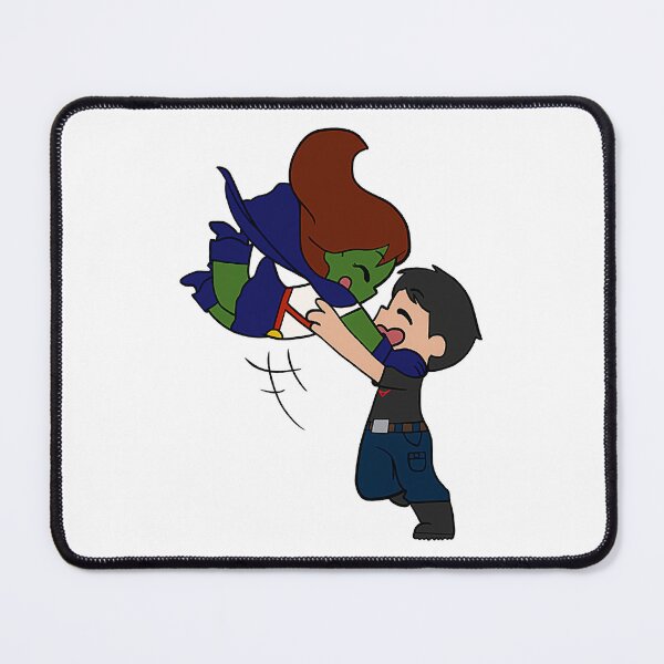 Item preview, Who Loves Movie Young Justice Supermartian Cute Photographic designed and sold by NormanchapmArts.