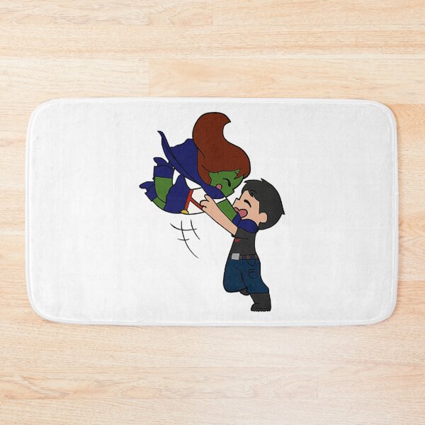 Item preview, Who Loves Movie Young Justice Supermartian Cute Photographic designed and sold by NormanchapmArts.