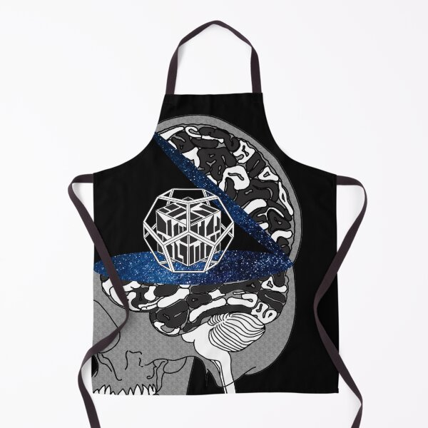 Item preview, Splitting Black&White Glossy Brain Damage designed and sold by createVisions.