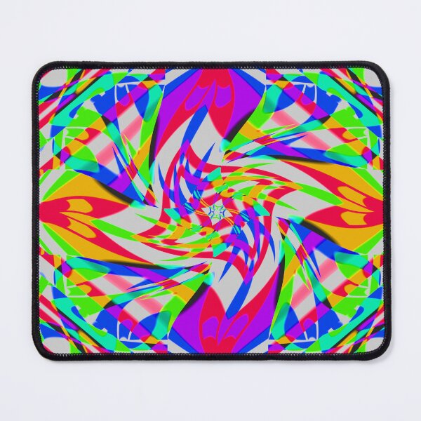 Item preview, Windmills Abstract Digital Art Green Red designed and sold by AraljanFusion.