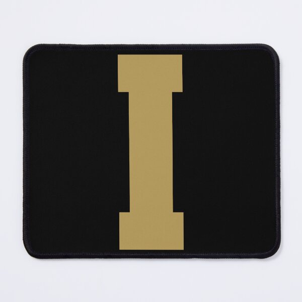 Item preview, Alphabet, Gold I, Sports letter I designed and sold by TheCultStuff.