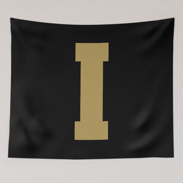 Item preview, Alphabet, Gold I, Sports letter I designed and sold by TheCultStuff.