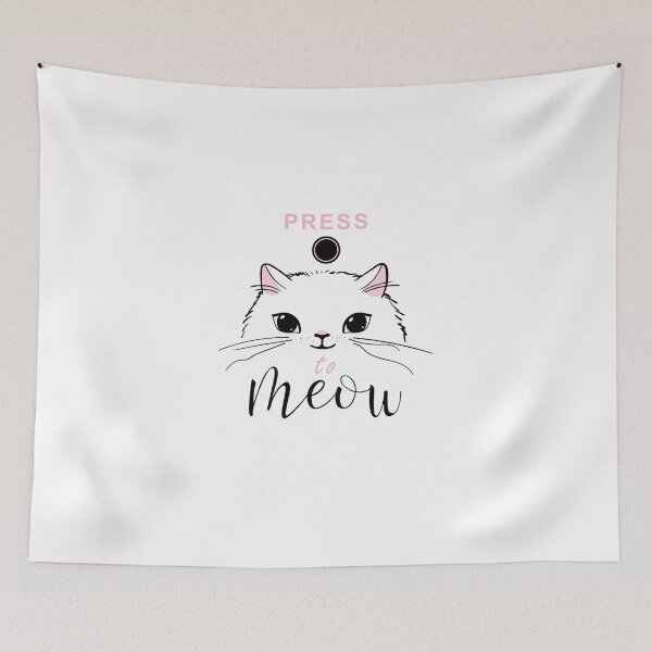 Item preview, Press O to meow designed and sold by Design-Store14.
