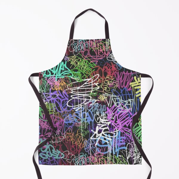 Item preview, Graffity Wall Colorful Tags Seamless Pattern designed and sold by Canva-store-.
