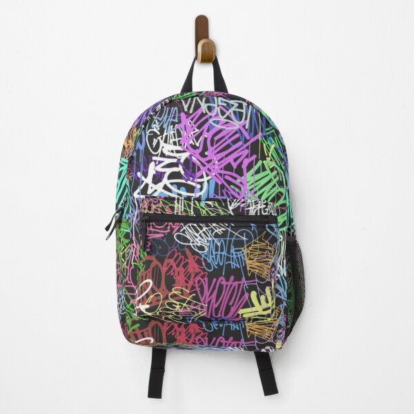 Item preview, Graffity Wall Colorful Tags Seamless Pattern designed and sold by Canva-store-.