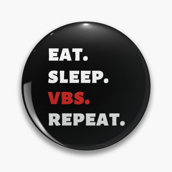 Item preview, Eat Sleep VBS Repeat designed and sold by Prahaano Designs.