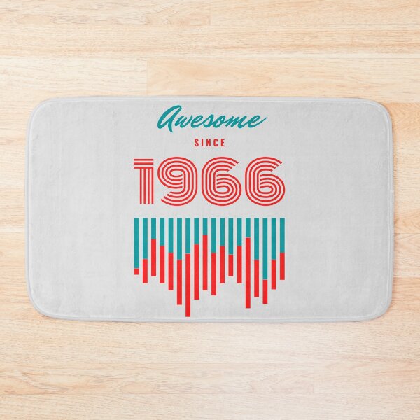 Item preview, Awesome since 1966 ,56th birthday graphic design designed and sold by Tshepomuza.