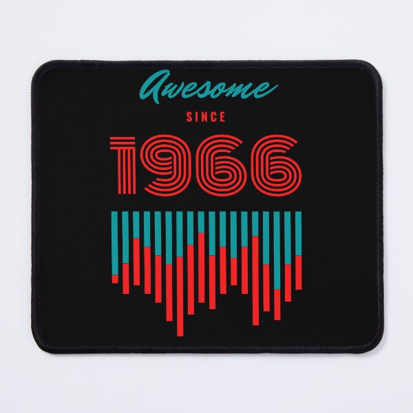 Item preview, Awesome since 1966 ,56th birthday graphic design designed and sold by Tshepomuza.