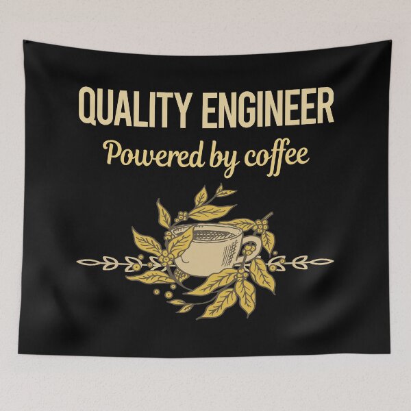 Item preview, Powered By Coffee Quality Engineer designed and sold by trinayolkcelia.