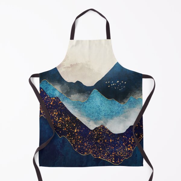 Item preview, Indigo Peaks designed and sold by spacefrogdesign.