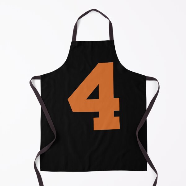 Item preview, Number 4, Orange six, Sports number 4 designed and sold by TheCultStuff.
