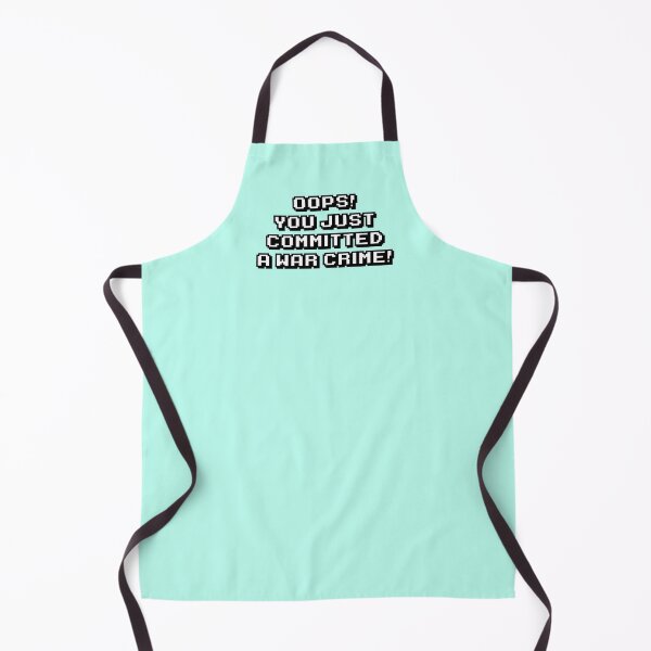 Item preview, Oops! You just committed a war crime! - White Text with Black Outline designed and sold by Saanis.