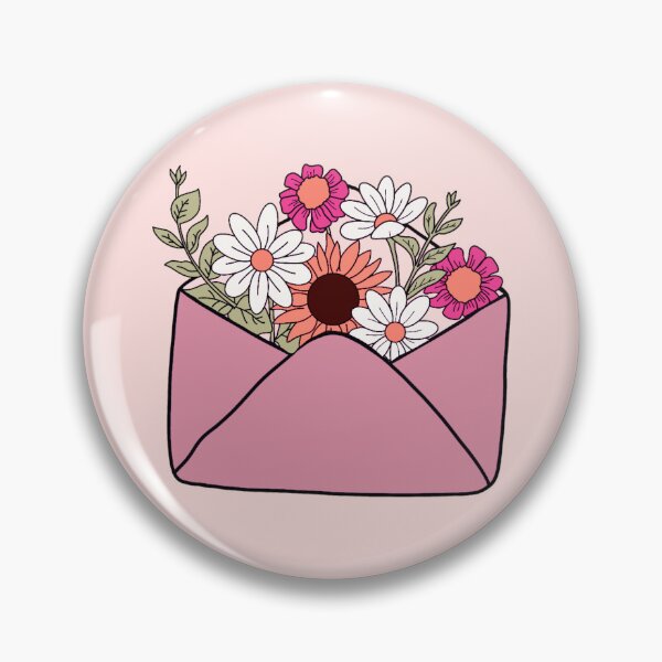 Item preview, Pink Letter of Flowers designed and sold by Muhashii Mu.
